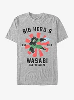 Disney Pixar Big Hero 6 Wasabi Collegiate T-Shirt