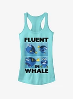 Disney Pixar Finding Dory Whale Talk Girls Tank