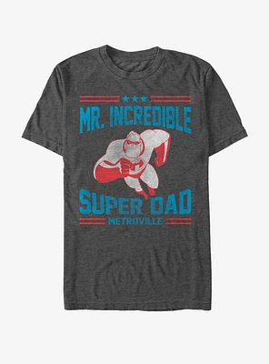 Disney Pixar The Incredibles Athletic Superdad T-Shirt