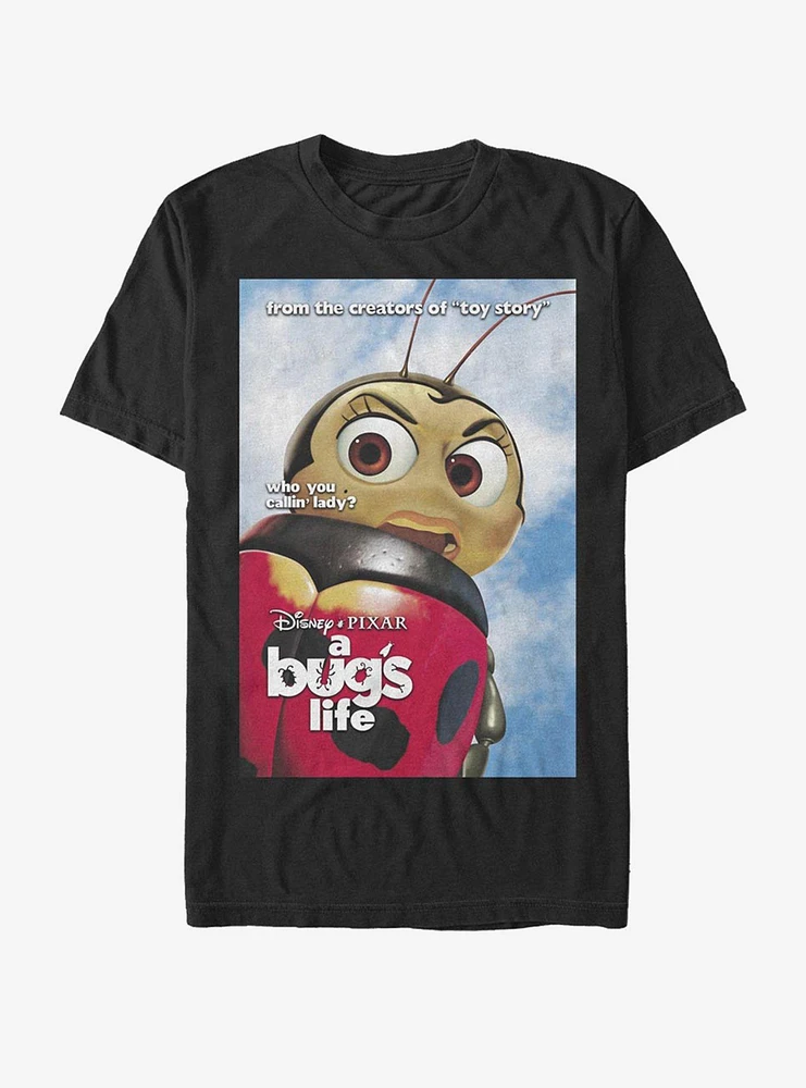 Disney Pixar A Bug's Life Not Lady Poster T-Shirt