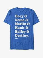 Disney Pixar Finding Dory Roll Call T-Shirt
