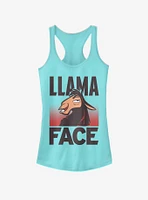 Disney The Emperor'S New Groove Llama Face Girls Tank