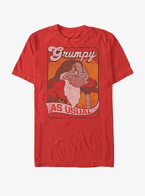 Disney Snow White Grumpy Card T-Shirt