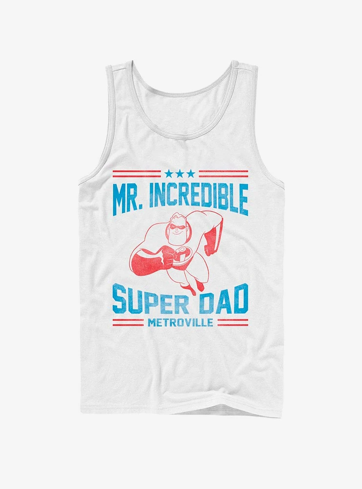 Disney Pixar The Incredibles Athletic Superdad Tank