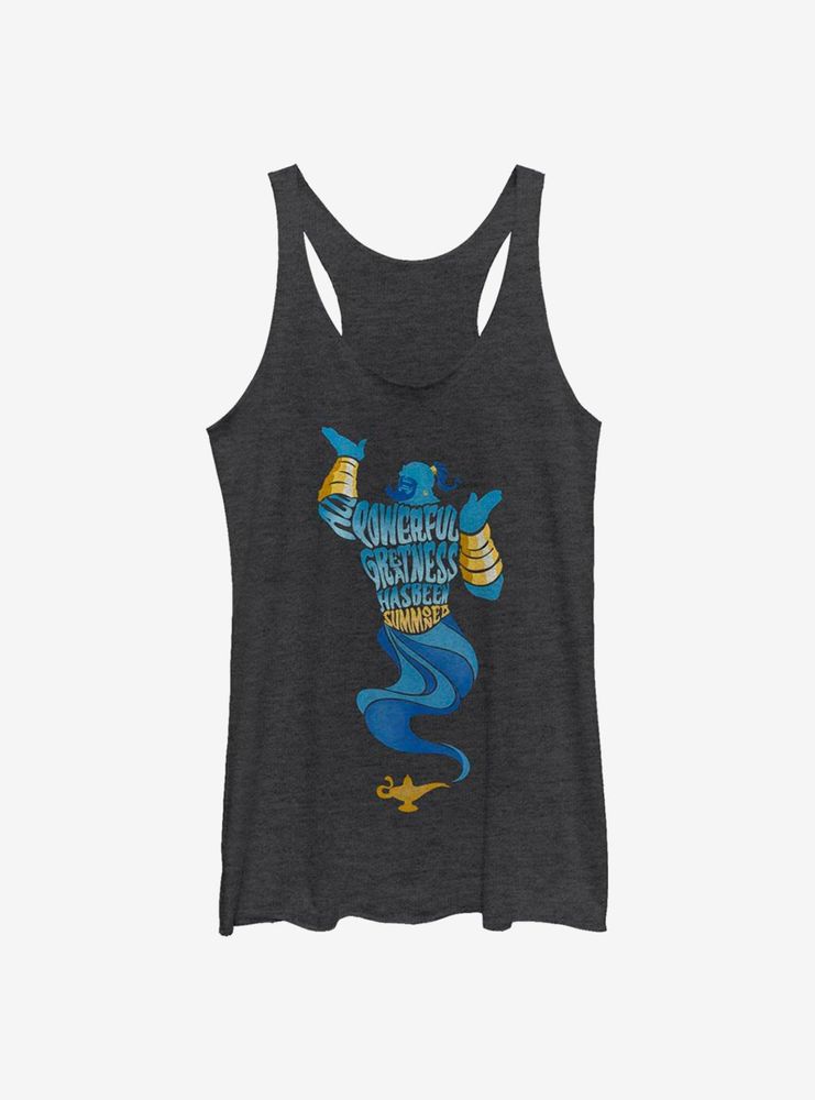 Disney Aladdin Live Action All Powerful Genie Womens Tank Top