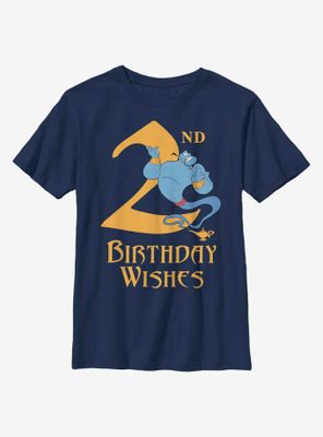 Disney Aladdin Genie Birthday 2 Youth T-Shirt