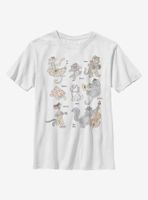 Disney Aristocats Classic Group Youth T-Shirt