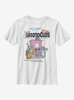 Disney Aristocats Classic Poster Youth T-Shirt