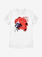 Disney Big Hero 6 Super Duo Womens T-Shirt