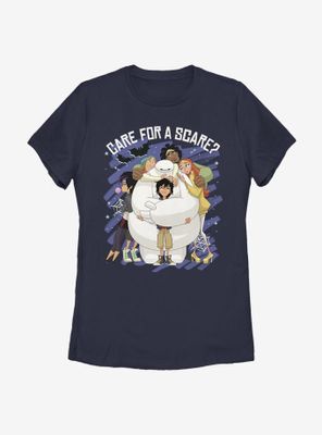 Disney Big Hero 6 Scare Baymax Womens T-Shirt