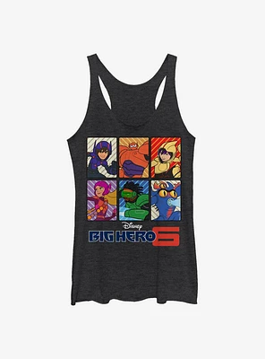 Disney Big Hero 6 Character Lineup Womens Tank Top