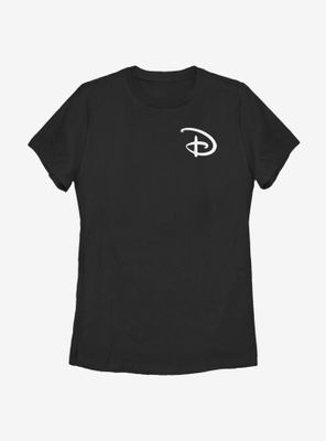 Disney D Pocket Womens T-Shirt