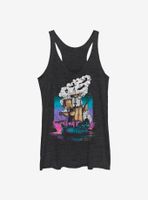 Disney Peter Pan Pirate Ship Womens Tank Top