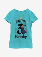 Disney Frozen Anna Birthday 3 Youth Girls T-Shirt