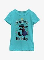 Disney Frozen Anna Birthday 3 Youth Girls T-Shirt