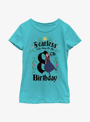Disney Frozen Anna Birthday 8 Youth Girls T-Shirt