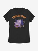 Disney Pixar Cars Truck Or Treat Color Womens T-Shirt