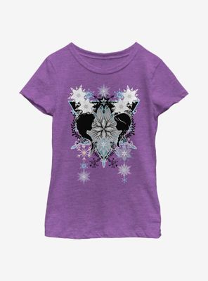 Disney Frozen Snowflake Boho Youth Girls T-Shirt