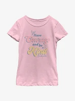Disney Cinderella Courage And Kindness Youth Girls T-Shirt