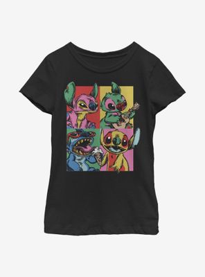 Disney Lilo And Stitch Grunge Youth Girls T-Shirt