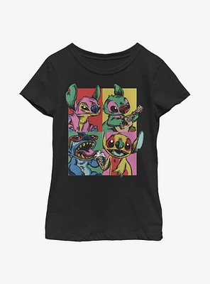 Disney Lilo And Stitch Grunge Youth Girls T-Shirt