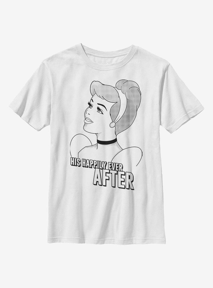 Disney Cinderella Romantic Cindy Youth T-Shirt