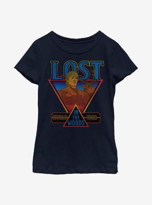 Disney Frozen 2 Lost The Woods World Tour Youth Girls T-Shirt
