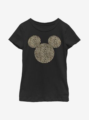 Disney Mickey Mouse Animal Ears Youth Girls T-Shirt