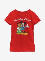 Disney Mickey Mouse Duo Cheer Youth Girls T-Shirt