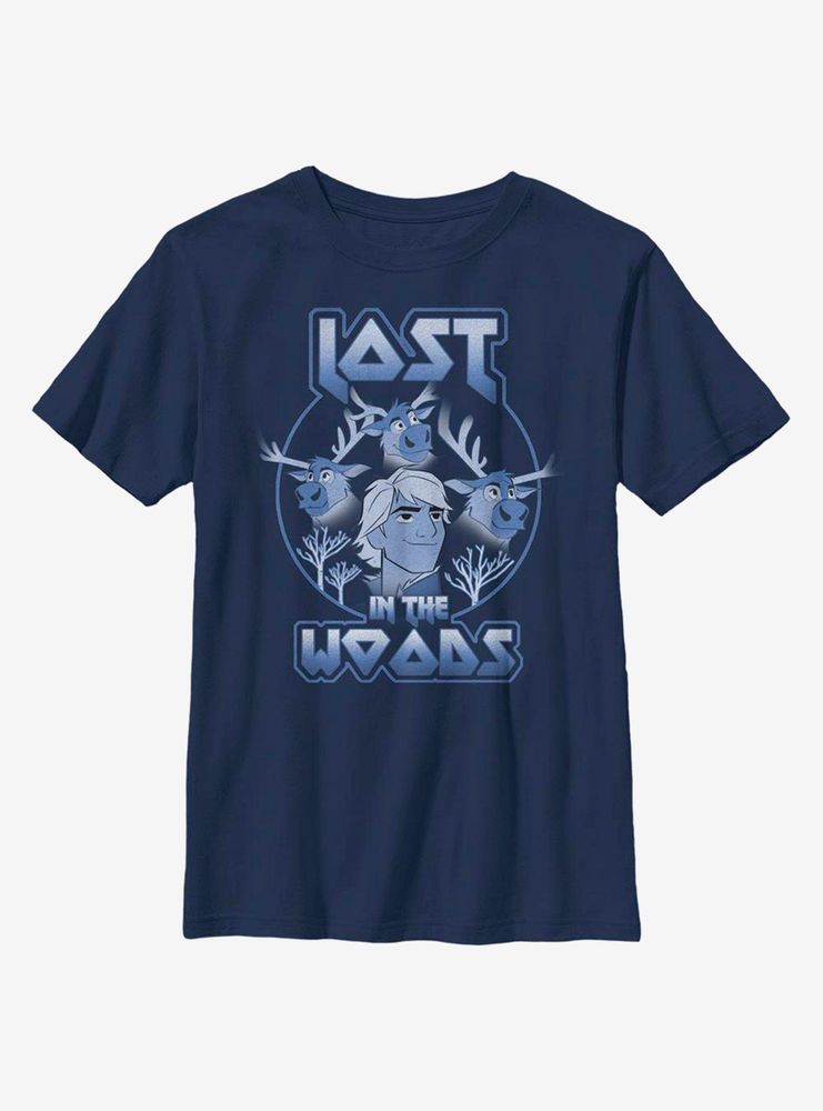 Disney Frozen 2 Kristoff Lost The Woods Band Youth T-Shirt