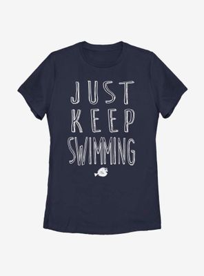 Disney Pixar Finding Nemo Swimming Womens T-Shirt