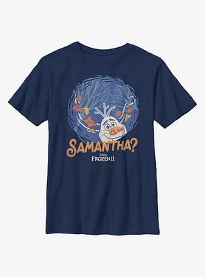 Disney Frozen 2 Olaf Samantha Youth T-Shirt