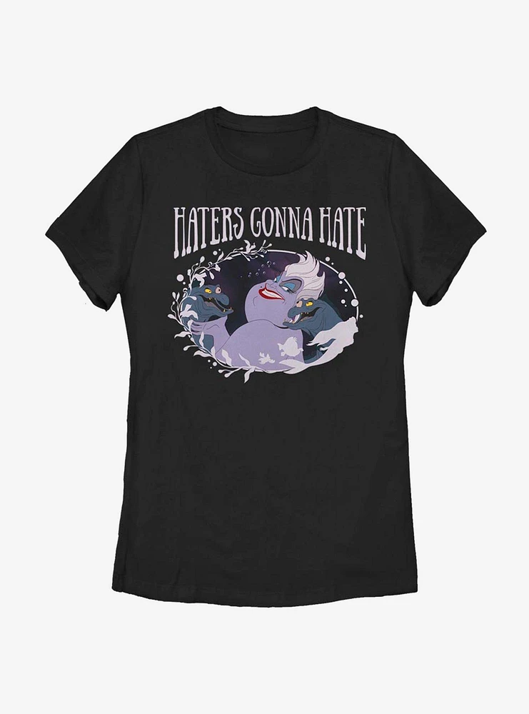 Disney The Little Mermaid Ursula Haters Womens T-Shirt
