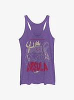 Disney The Little Mermaid Sea Witch Womens Tank Top