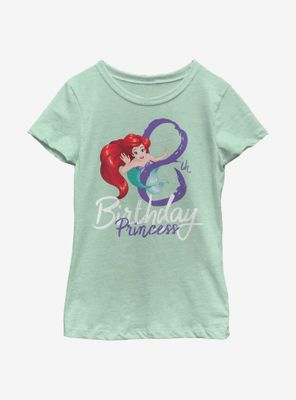 Disney The Little Mermaid Birthday Eight Youth Girls T-Shirt