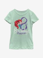 Disney The Little Mermaid Birthday Eight Youth Girls T-Shirt