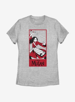 Disney Mulan Bold Spirit Womens T-Shirt