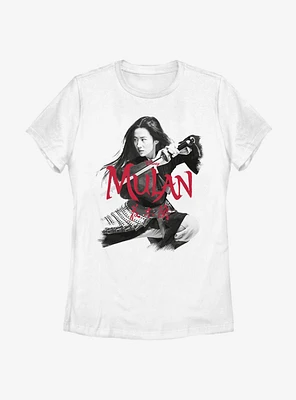 Disney Mulan Fighting Stance Womens T-Shirt