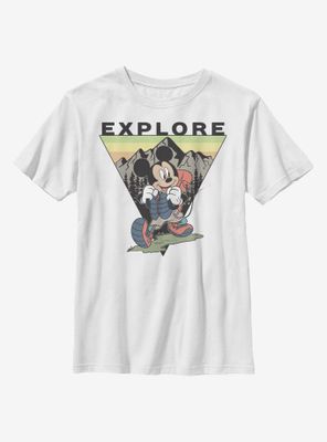 Disney Mickey Mouse Explore Travel Youth T-Shirt
