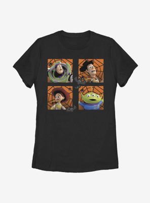 Disney Pixar Toy Story Halloween Four Square Womens T-Shirt