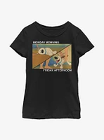 Disney Mulan Monday To Friday Youth Girls T-Shirt