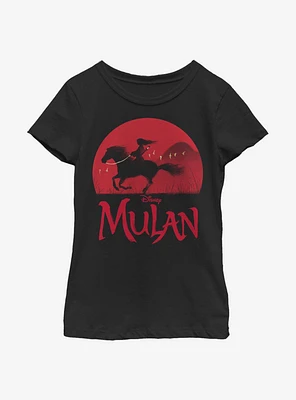 Disney Mulan Sunset Youth Girls T-Shirt