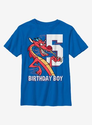 Disney Mulan Mushu Five Youth T-Shirt