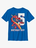 Disney Mulan Mushu Five Youth T-Shirt