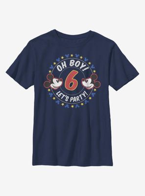 Disney Mickey Mouse Oh Boy 6 Youth T-Shirt