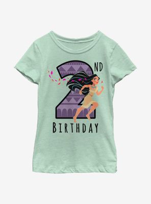 Disney Pocahontas Birthday 2 Youth Girls T-Shirt