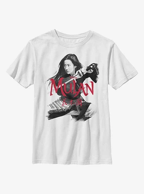 Disney Mulan Fighting Stance Youth T-Shirt