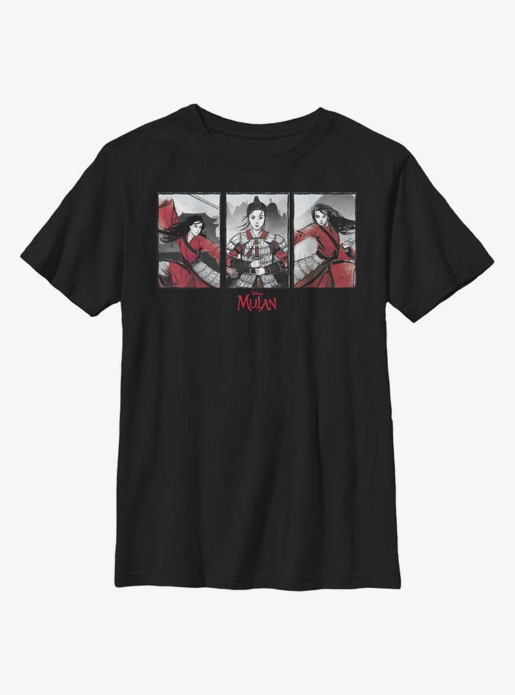 Disney Mulan Floral Boxed Youth T-Shirt
