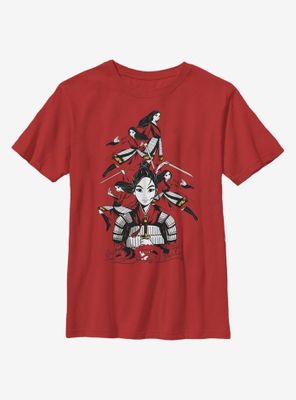 Disney Mulan Poses Youth T-Shirt