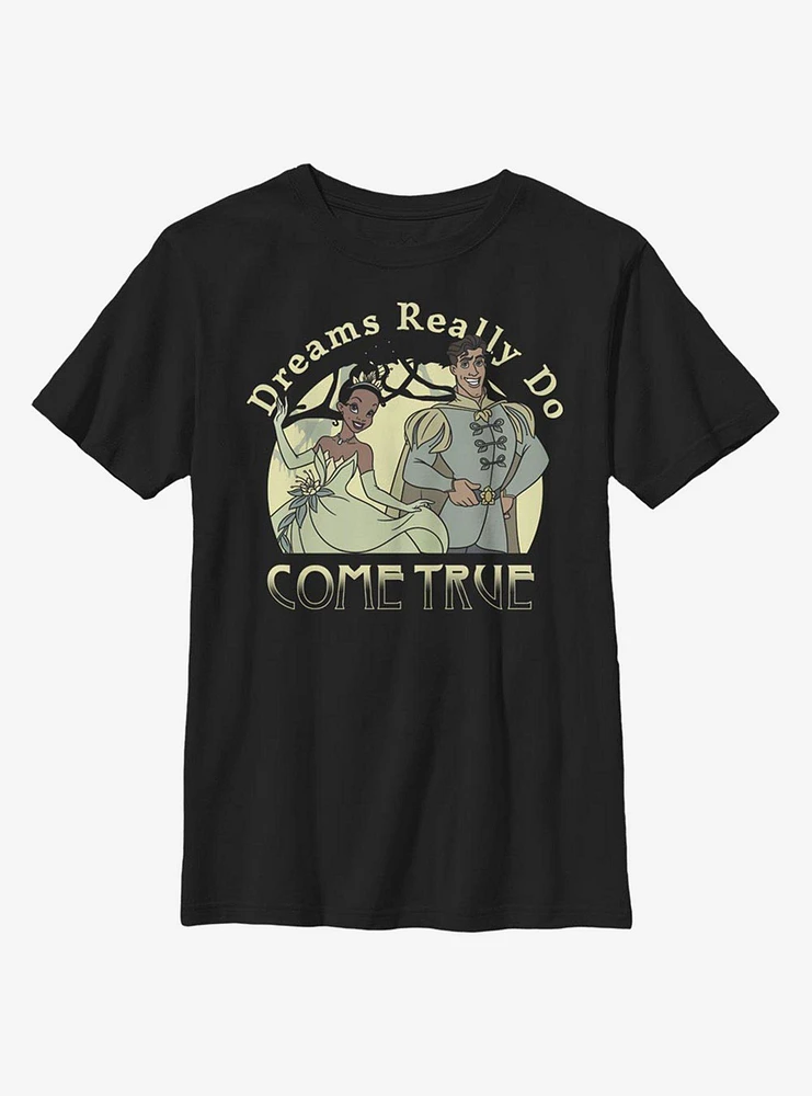 Disney The Princess And Frog Dreams Do Come True Youth T-Shirt